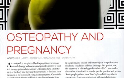 Osteopathy and Pregnancy, Bubba West – Julie Hjorth